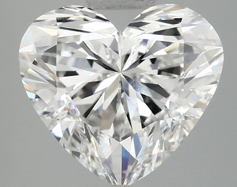 OROLEV Lab Grown Diamond Heart 3.07 Carats - Certification No.713516127
