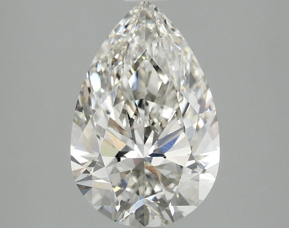 OROLEV Lab Grown Diamond Pear 2.51 Carats - Certification No.776699165