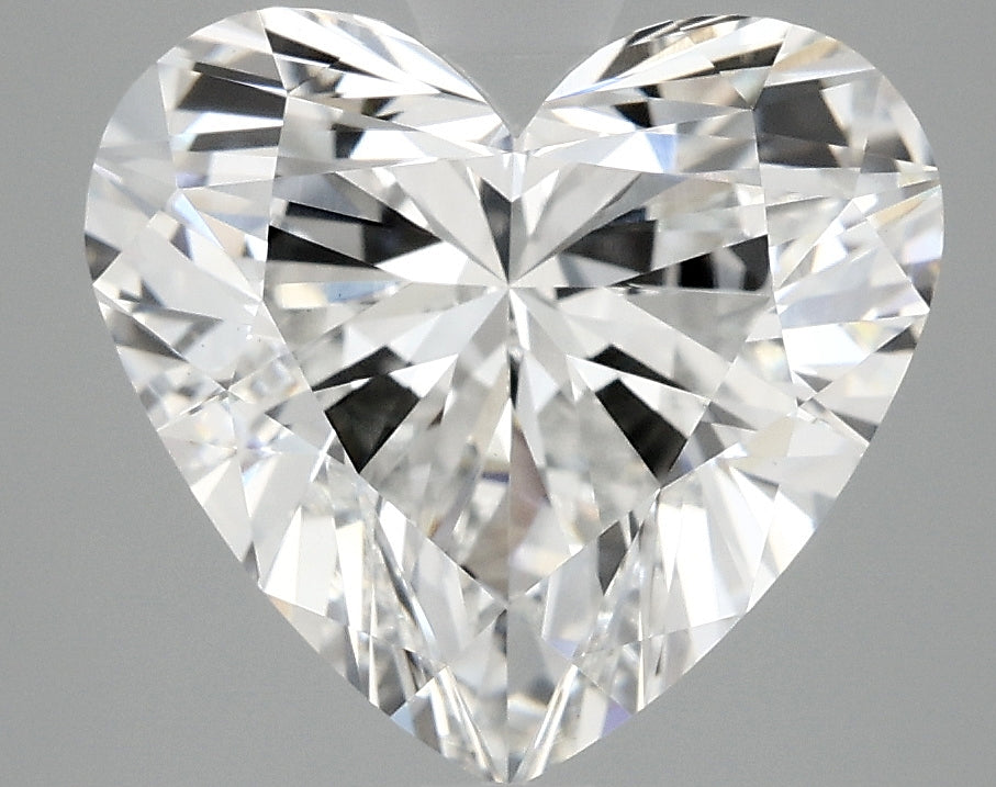 OROLEV Lab Grown Diamond Heart 4.03 Carats - Certification No.717506833