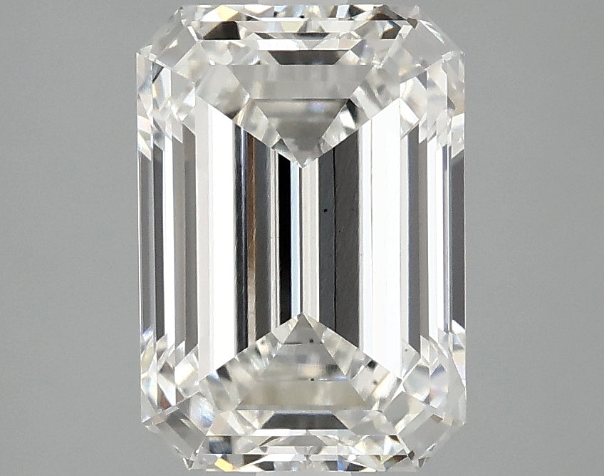 OROLEV Lab Grown Diamond Emerald 3.08 Carats - Certification No.749590070