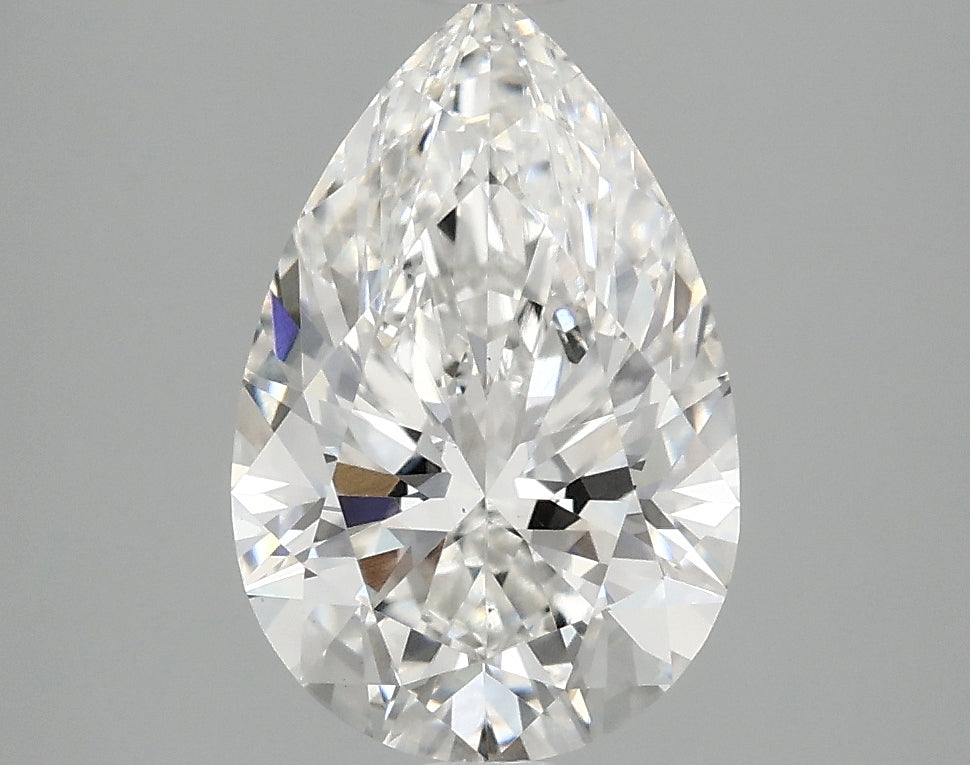 OROLEV Lab Grown Diamond Pear 2.54 Carats - Certification No.771666923