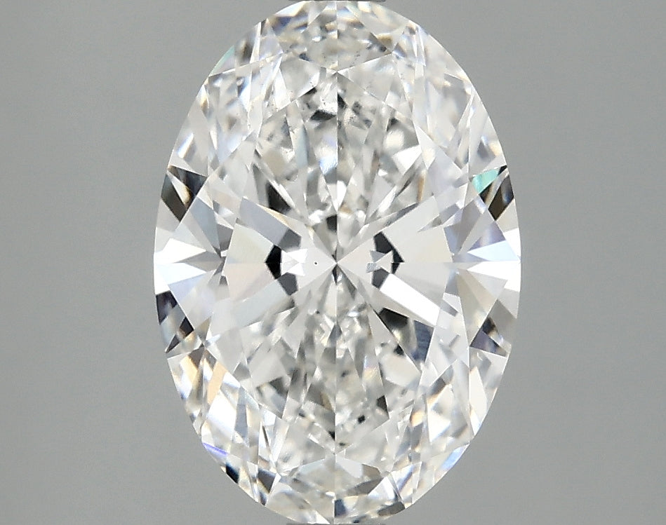 OROLEV Lab Grown Diamond Oval 2.57 Carats - Certification No.766603047