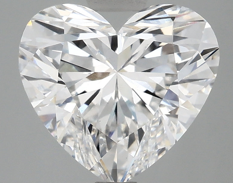 OROLEV Lab Grown Diamond Heart 3.08 Carats - Certification No.717577630