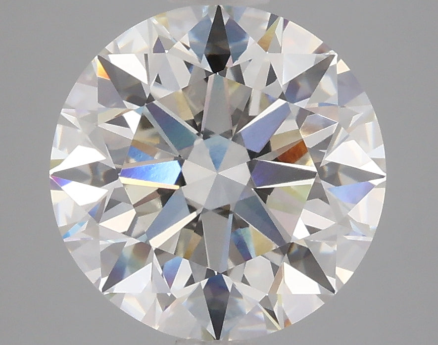 OROLEV Lab Grown Diamond Round Brilliant 4.03 Carats - Certification No.628422485