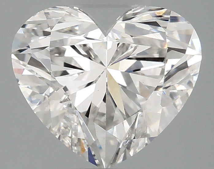 OROLEV Lab Grown Diamond Heart 2.5 Carats - Certification No.710509941