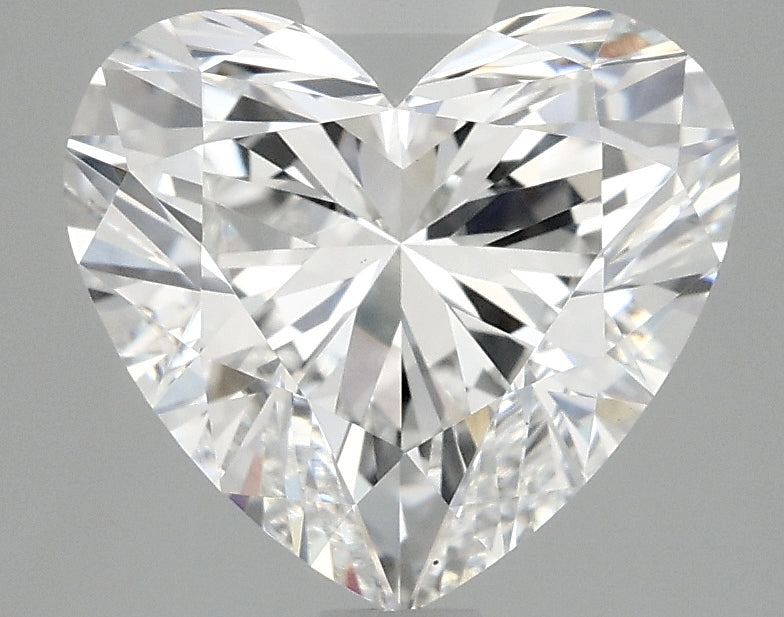 OROLEV Lab Grown Diamond Heart 2.59 Carats - Certification No.715541953