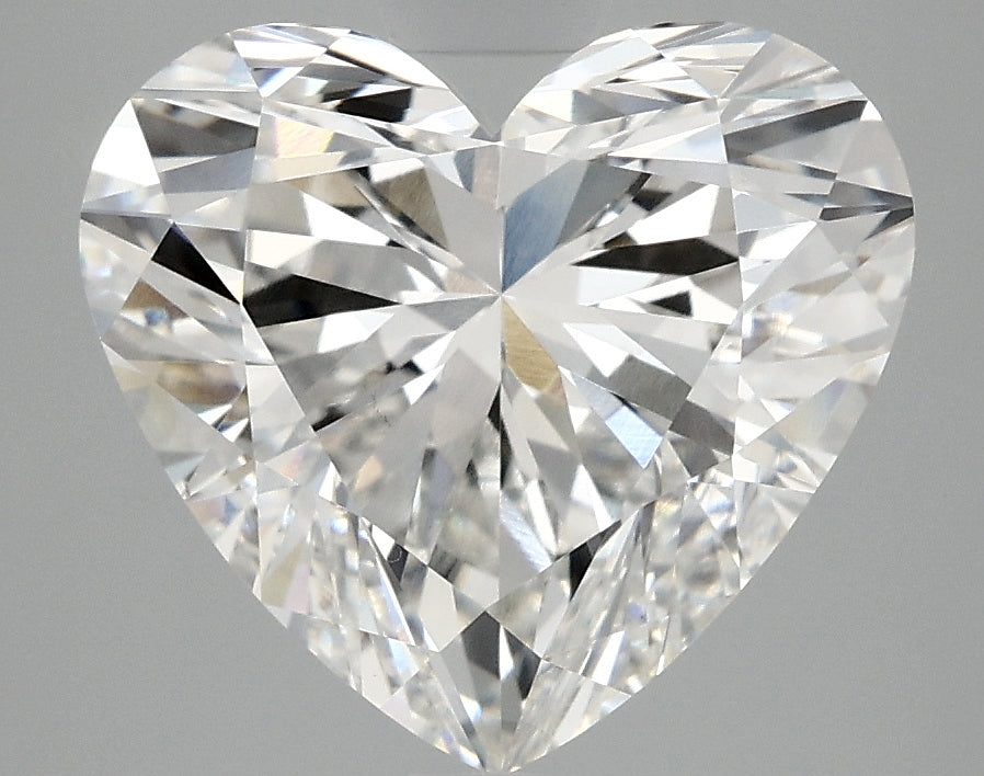 OROLEV Lab Grown Diamond Heart 4.05 Carats - Certification No.715539805