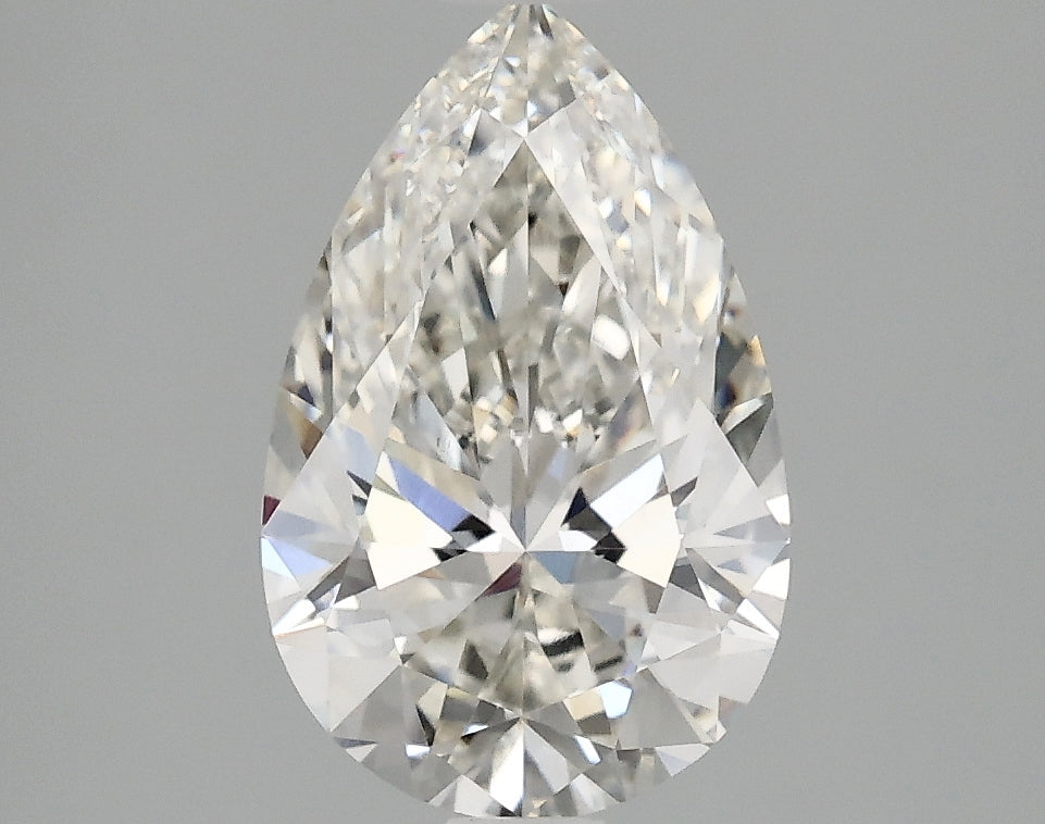 OROLEV Lab Grown Diamond Pear 2.06 Carats - Certification No.773652264