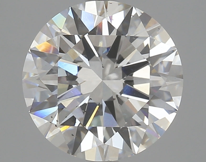 OROLEV Lab Grown Diamond Round Brilliant 3.8 Carats - Certification No.615358435