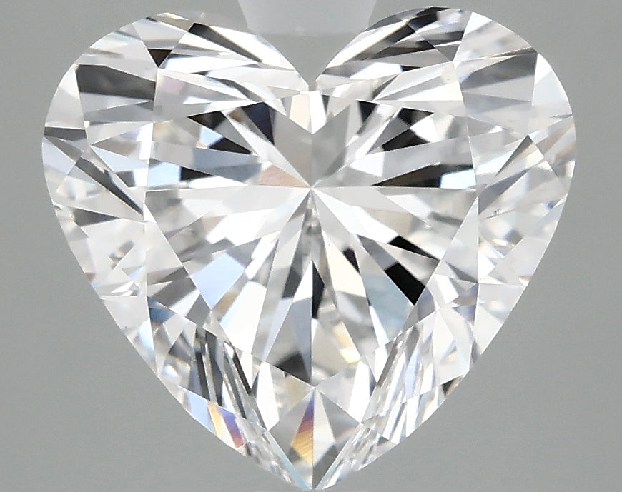 OROLEV Lab Grown Diamond Heart 4.05 Carats - Certification No.713555155