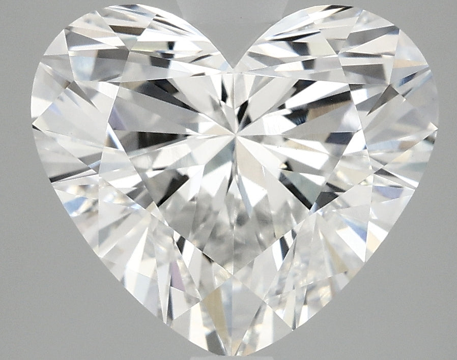 OROLEV Lab Grown Diamond Heart 4.09 Carats - Certification No.715542039