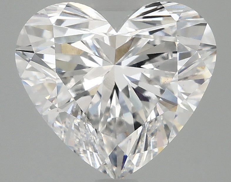 OROLEV Lab Grown Diamond Heart 3.08 Carats - Certification No.717540077