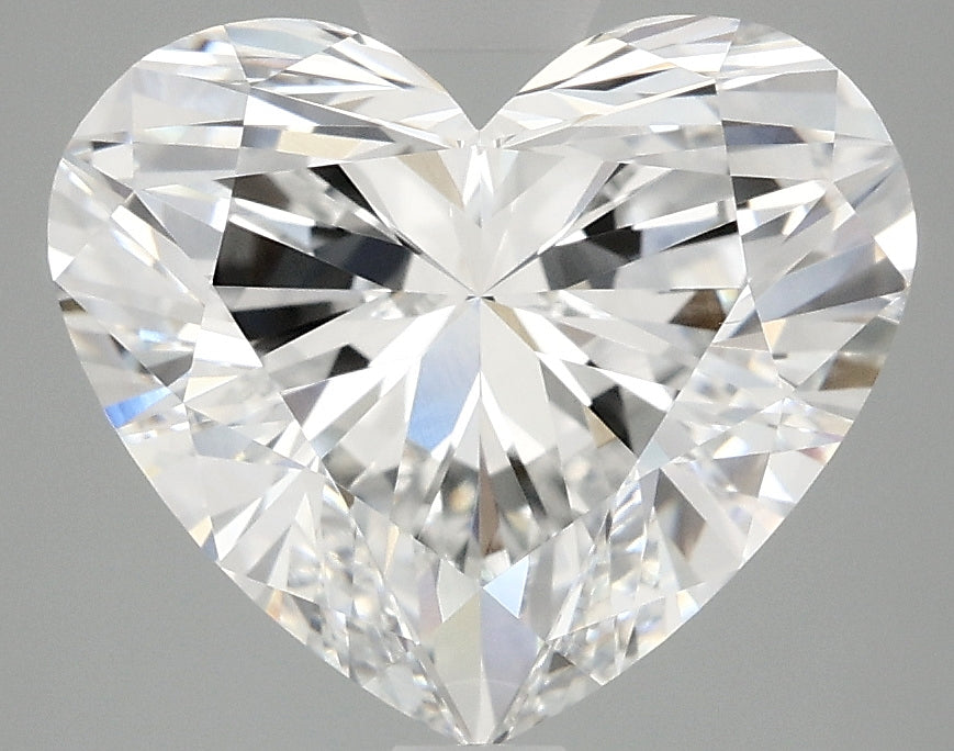 OROLEV Lab Grown Diamond Heart 4.08 Carats - Certification No.720503287