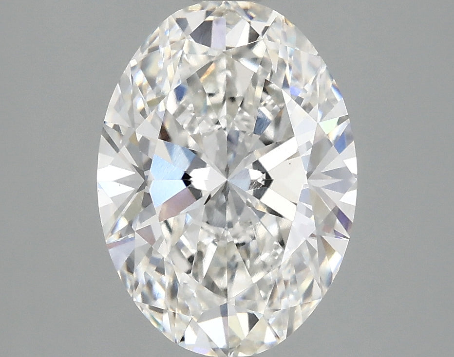 OROLEV Lab Grown Diamond Oval 2.57 Carats - Certification No.769613740