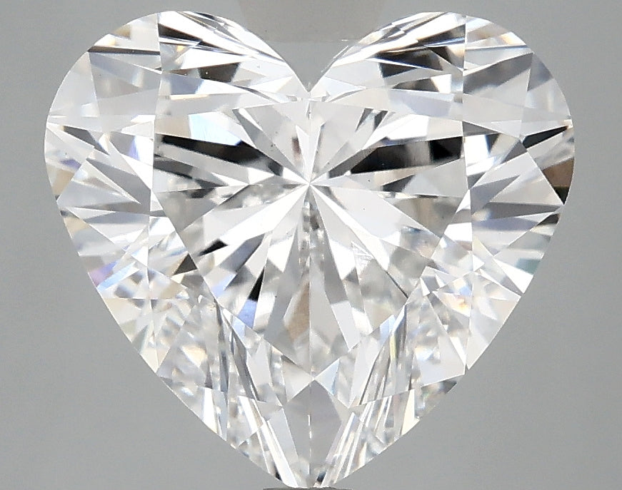 OROLEV Lab Grown Diamond Heart 4.03 Carats - Certification No.717517919