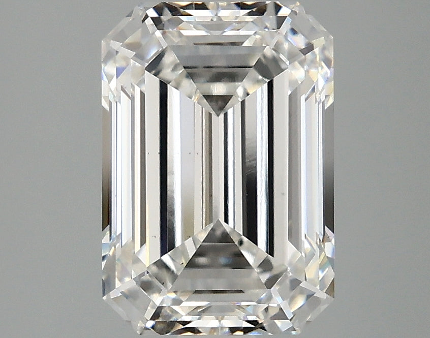OROLEV Lab Grown Diamond Emerald 3.1 Carats - Certification No.743515612
