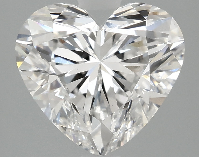 OROLEV Lab Grown Diamond Heart 3.08 Carats - Certification No.717559869