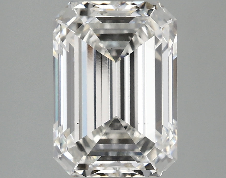 OROLEV Lab Grown Diamond Emerald 3.1 Carats - Certification No.755526197