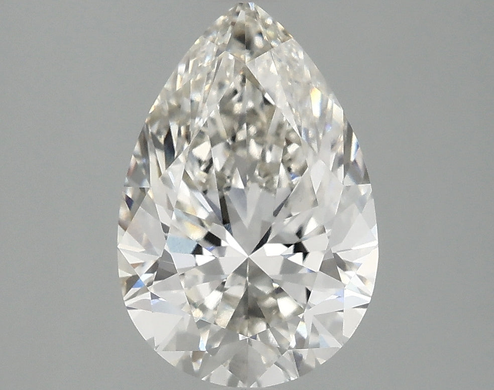 OROLEV Lab Grown Diamond Pear 2.58 Carats - Certification No.774614638