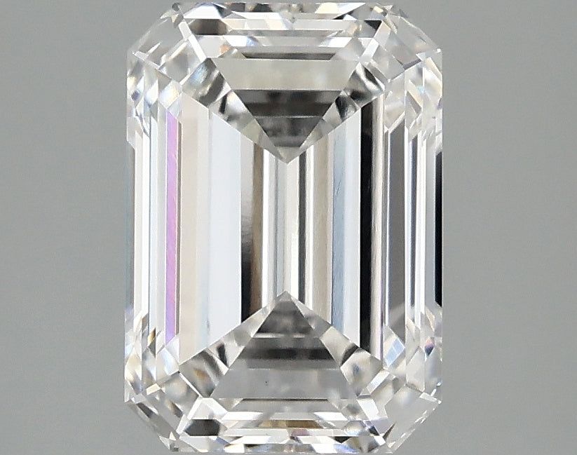 OROLEV Lab Grown Diamond Emerald 2.59 Carats - Certification No.792644270