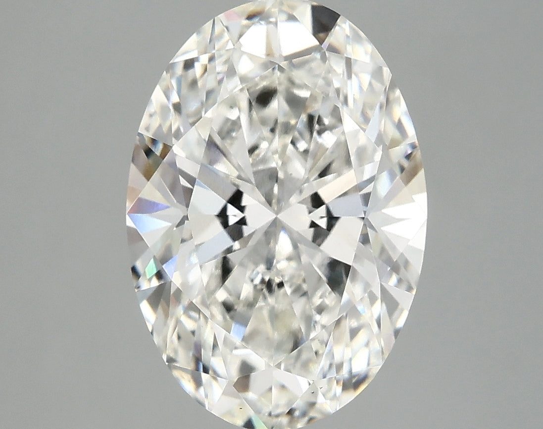 OROLEV Lab Grown Diamond Oval 4.08 Carats - Certification No.776678314