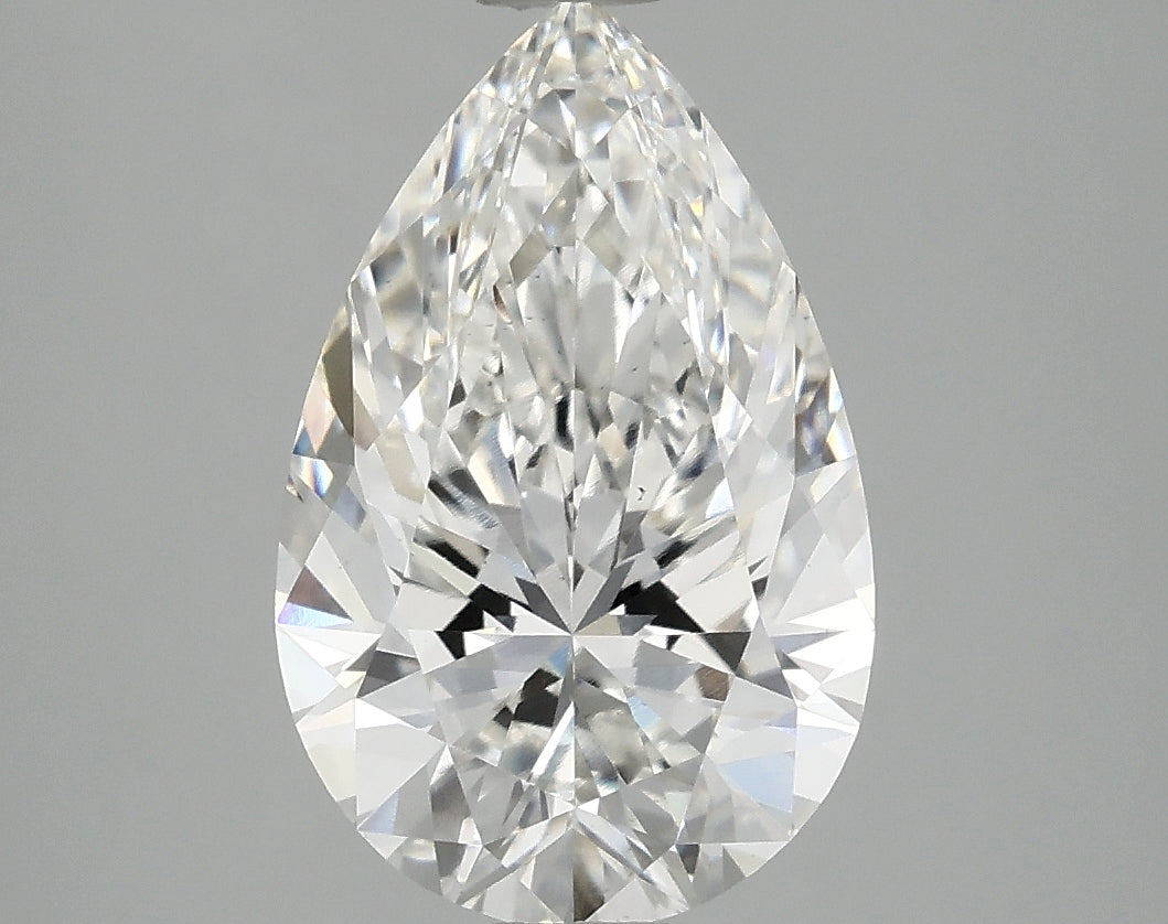 OROLEV Lab Grown Diamond Pear 3.09 Carats - Certification No.729506710