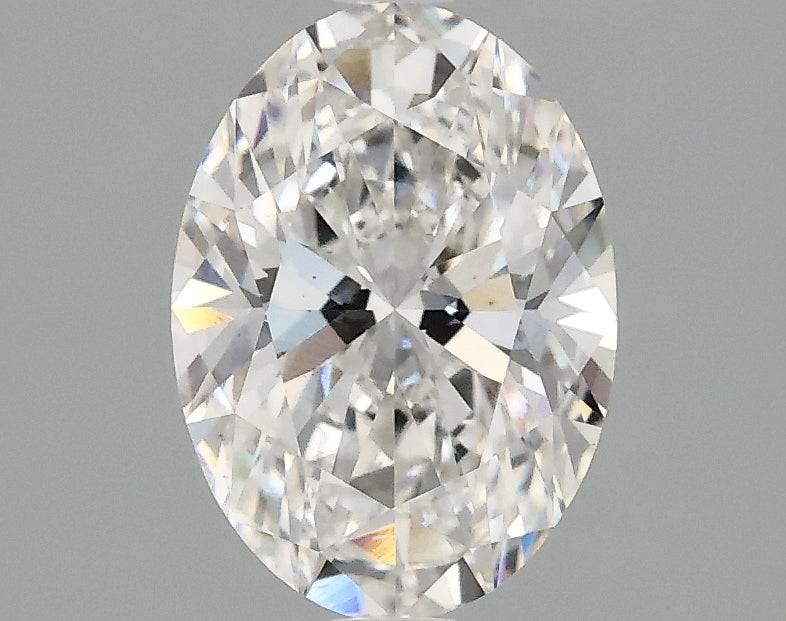 OROLEV Lab Grown Diamond Oval 1.58 Carats - Certification No.778648712