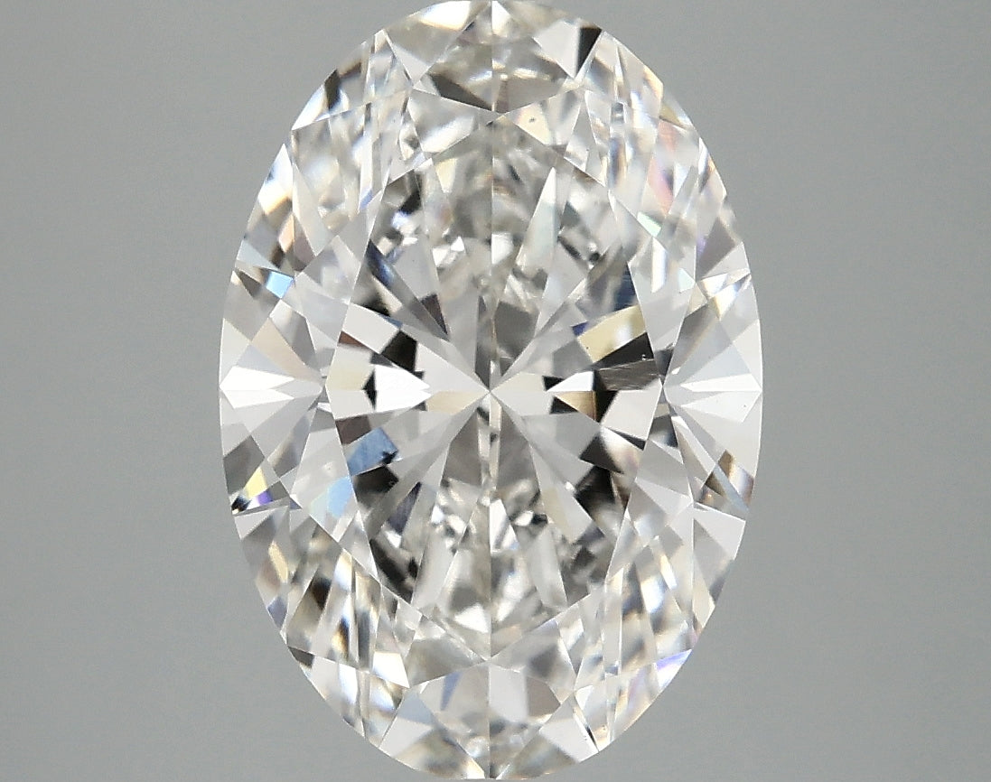 OROLEV Lab Grown Diamond Oval 4.09 Carats - Certification No.796601246