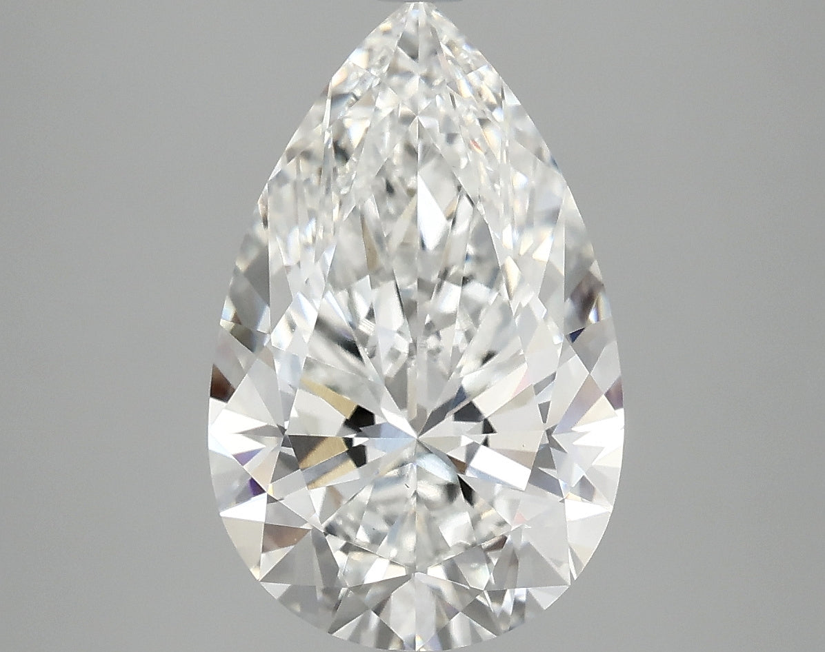 OROLEV Lab Grown Diamond Pear 4.09 Carats - Certification No.795688279