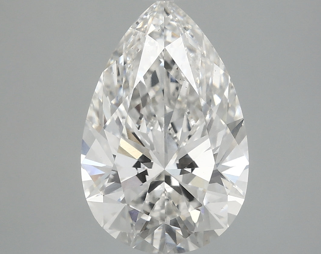 OROLEV Lab Grown Diamond Pear 3.09 Carats - Certification No.749506021