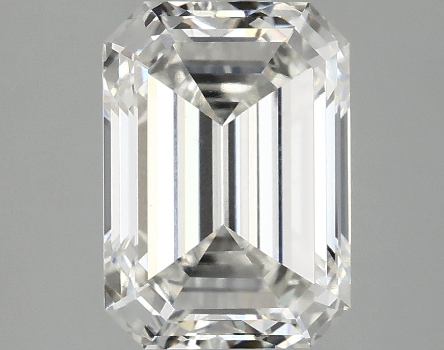 OROLEV Lab Grown Diamond Emerald 3 Carats - Certification No.798605477