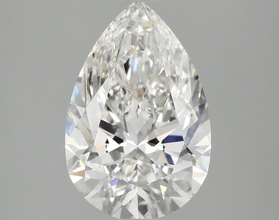 OROLEV Lab Grown Diamond Pear 2.47 Carats - Certification No.773652569