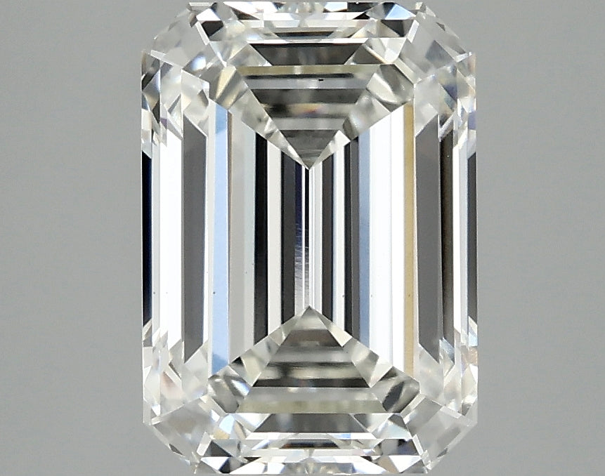 OROLEV Lab Grown Diamond Emerald 3.09 Carats - Certification No.749547183