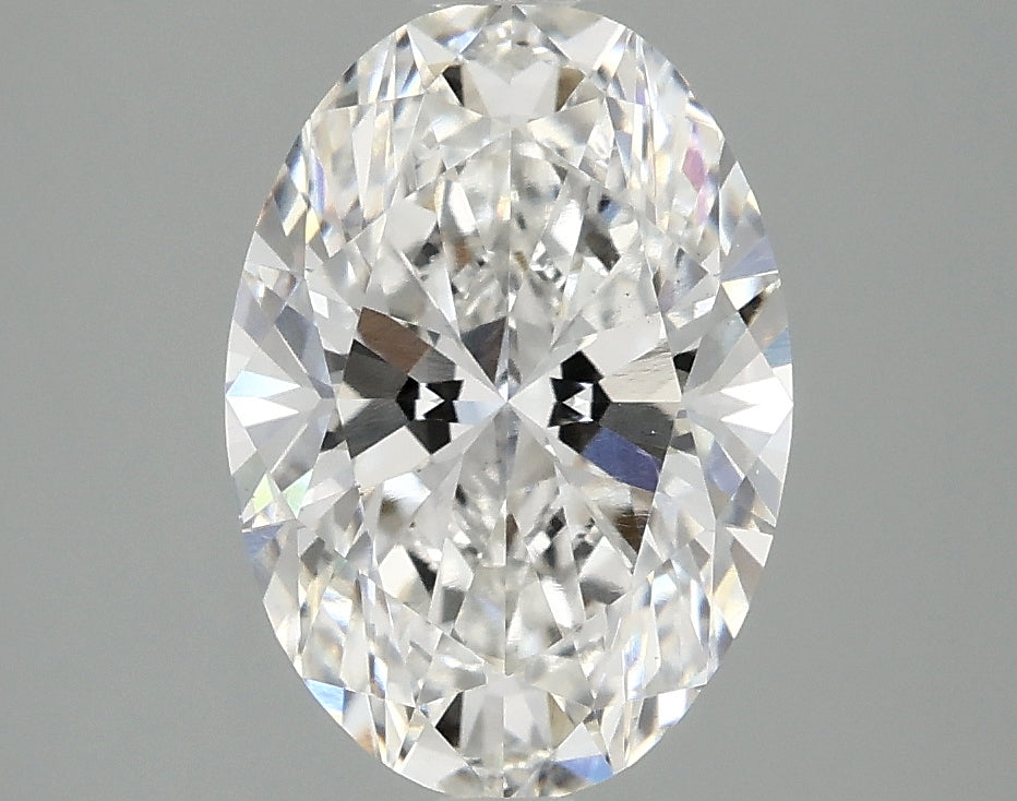 OROLEV Lab Grown Diamond Oval 2.55 Carats - Certification No.763633651