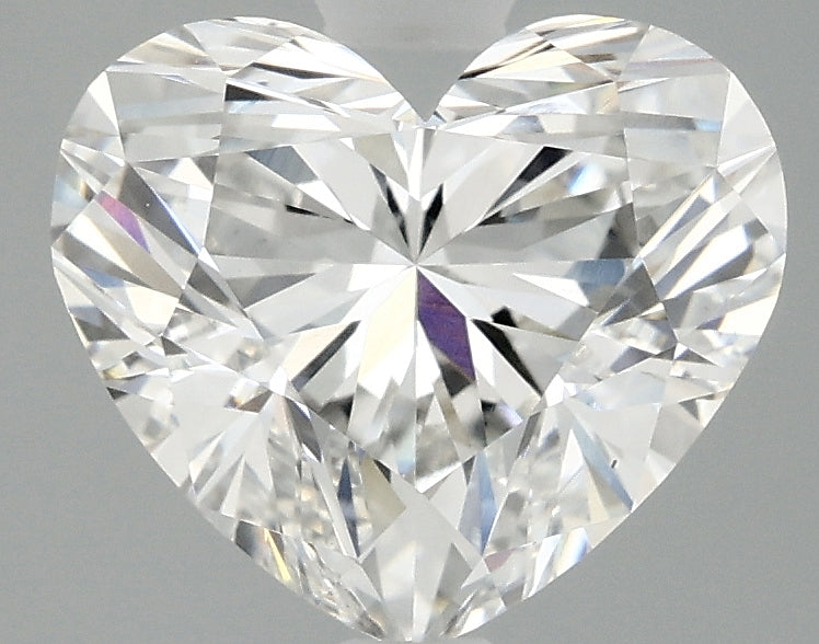 OROLEV Lab Grown Diamond Heart 3.04 Carats - Certification No.720536637