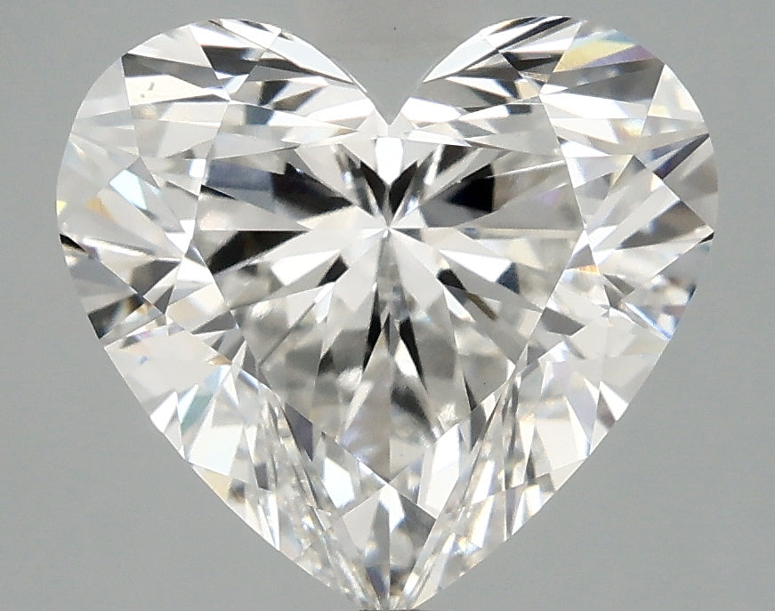 OROLEV Lab Grown Diamond Heart 4.06 Carats - Certification No.715573501