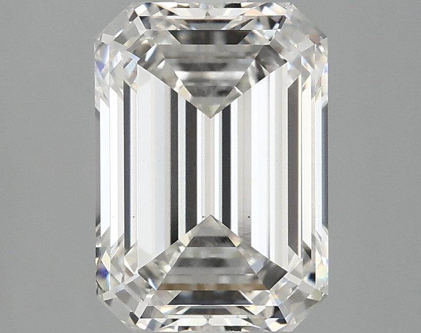 OROLEV Lab Grown Diamond Emerald 3.04 Carats - Certification No.756536232