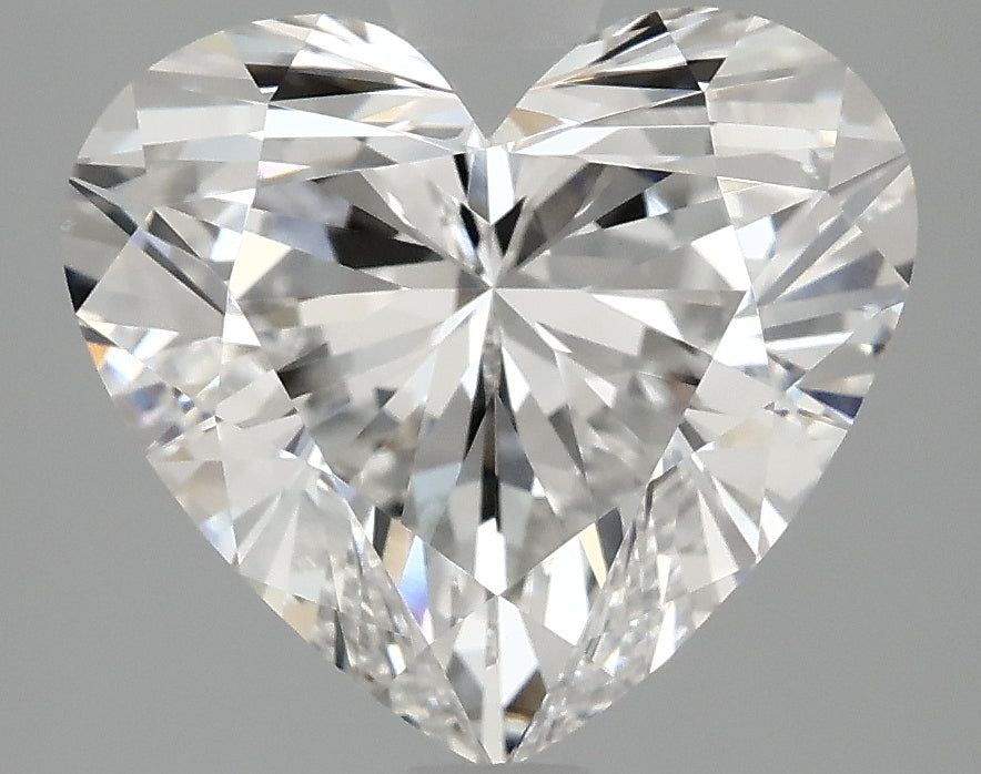 OROLEV Lab Grown Diamond Heart 3.1 Carats - Certification No.711501623