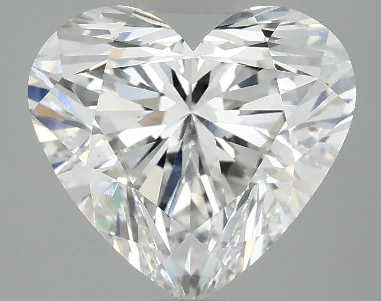 OROLEV Lab Grown Diamond Heart 3.1 Carats - Certification No.717509354