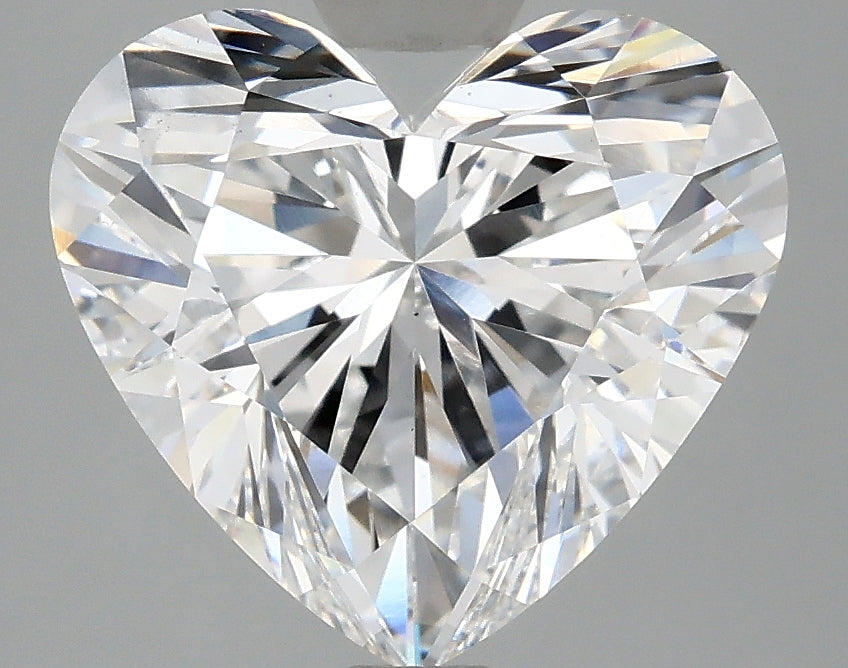 OROLEV Lab Grown Diamond Heart 4.05 Carats - Certification No.712525324