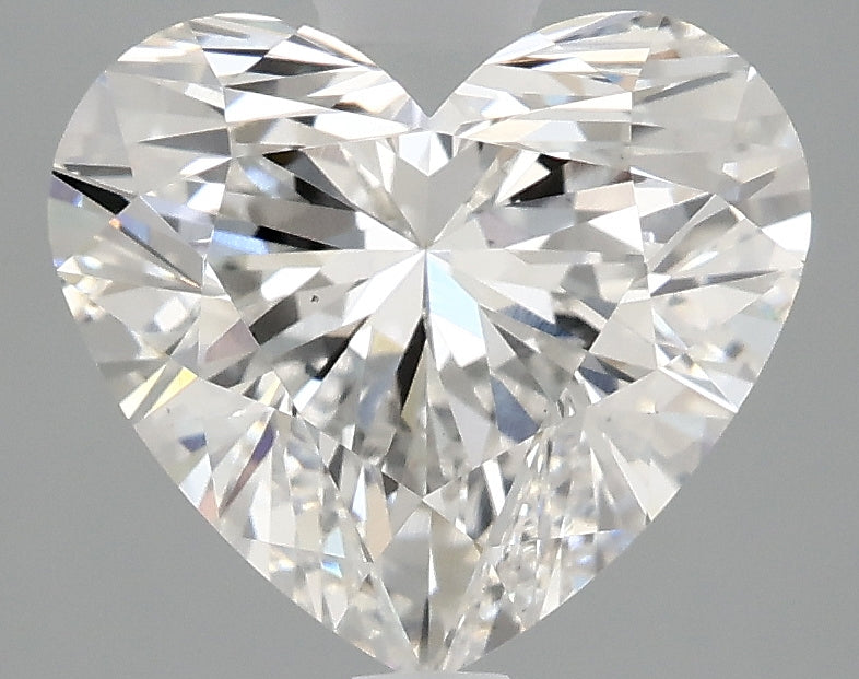 OROLEV Lab Grown Diamond Heart 3.08 Carats - Certification No.712582205