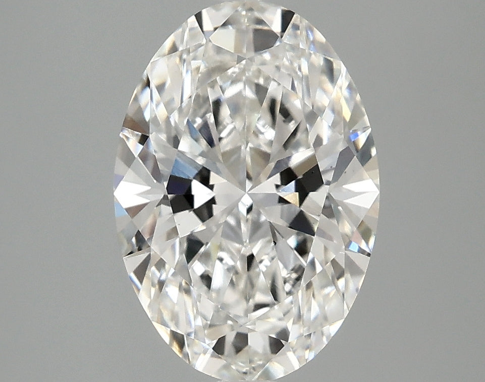 OROLEV Lab Grown Diamond Oval 2.57 Carats - Certification No.766604338