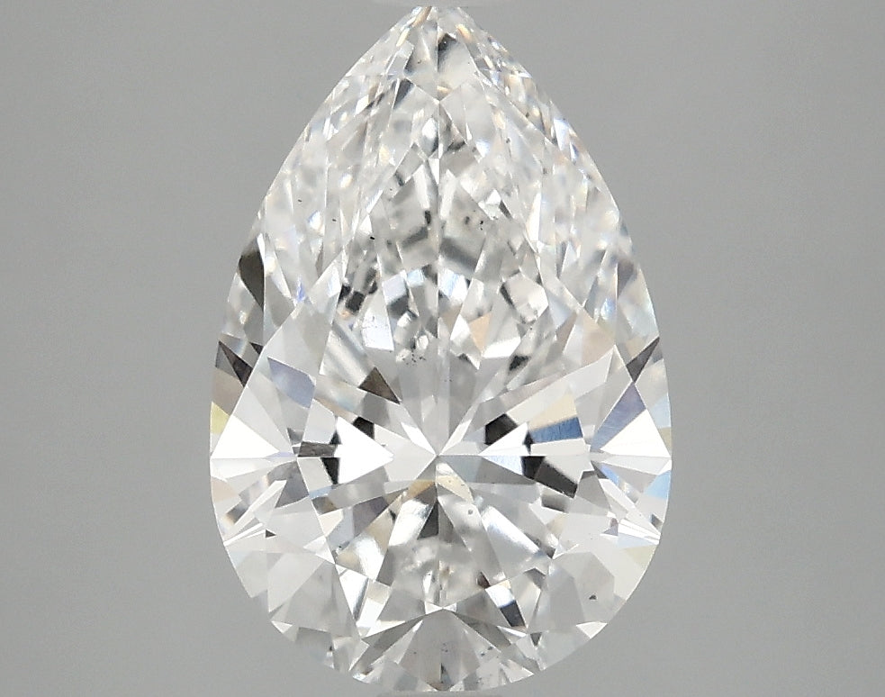 OROLEV Lab Grown Diamond Pear 2.59 Carats - Certification No.778687879
