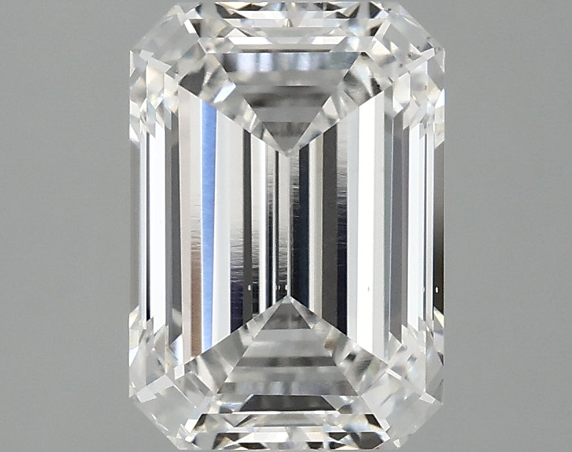 OROLEV Lab Grown Diamond Emerald 3.08 Carats - Certification No.755519658