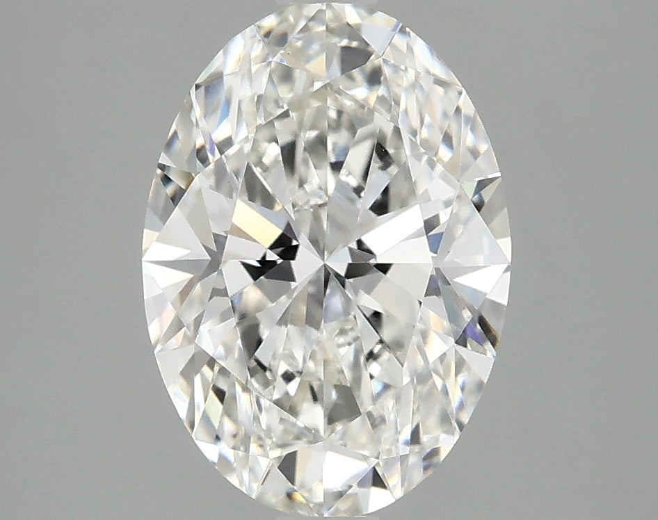 OROLEV Lab Grown Diamond Oval 2.53 Carats - Certification No.760533374