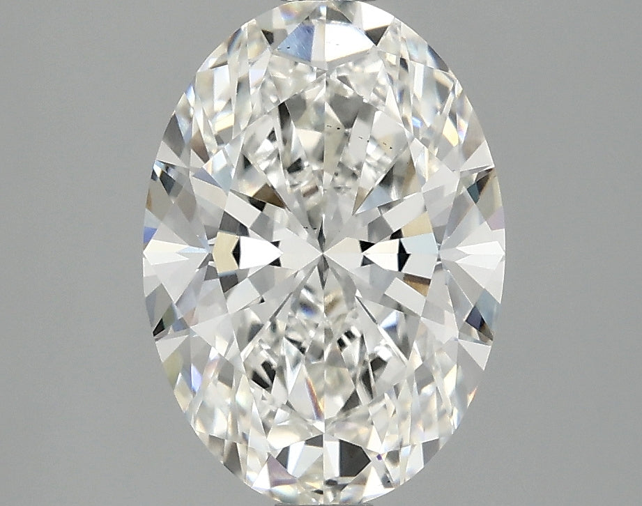 OROLEV Lab Grown Diamond Oval 2.57 Carats - Certification No.763654691
