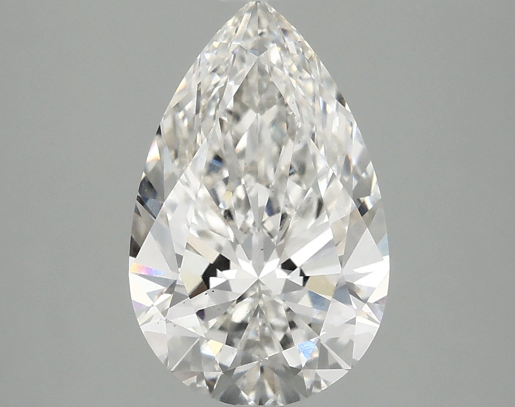 OROLEV Lab Grown Diamond Pear 2.54 Carats - Certification No.771653711
