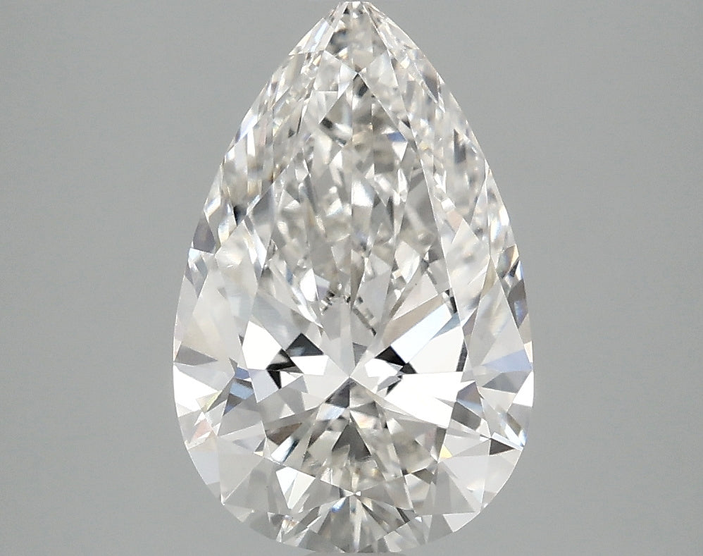 OROLEV Lab Grown Diamond Pear 2.51 Carats - Certification No.778601467