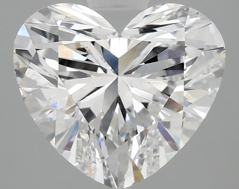 OROLEV Lab Grown Diamond Heart 3.1 Carats - Certification No.715586544