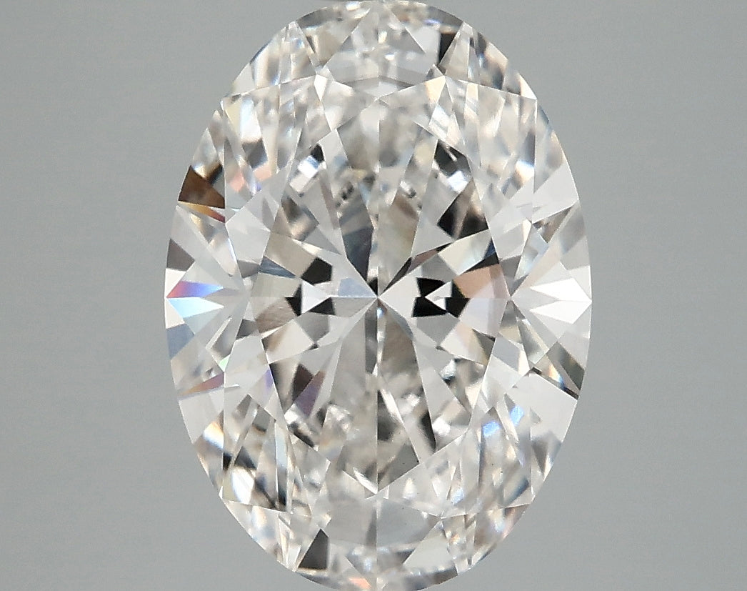 OROLEV Lab Grown Diamond Oval 4.1 Carats - Certification No.798602737